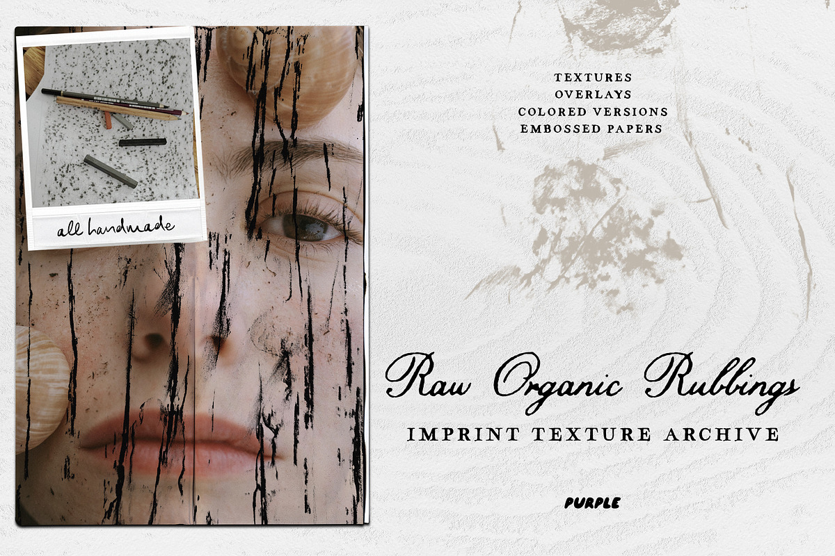 Raw Organic Texture Archive, a Texture Graphic by Purple (Photo 2 of 14)