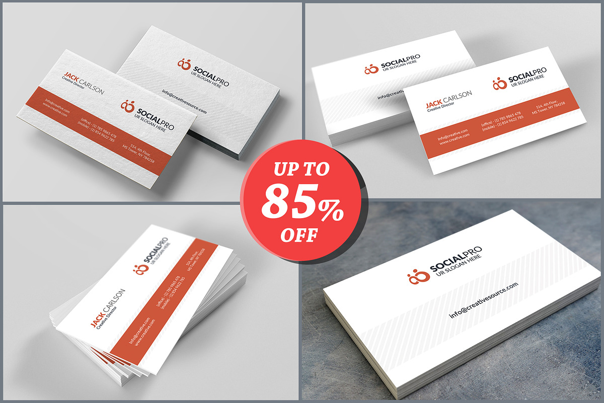 Full & Final New 450 Business Cards, a Business Card Template by Genereux Art (Photo 7 of 44)