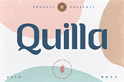 QUILLA, a Serif Font by Bagerich Type Foundry (Thumbnail 1 of 7)