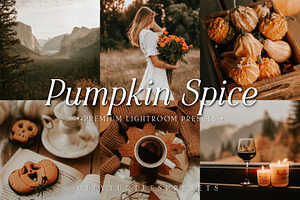 Pumpkin Spice Fall Lightroom Preset