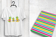 PINEAPPLE Pattern collection, a Pattern Graphic by PrettyPatterns (Thumbnail 4 of 5)