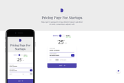 Simple Pricing Page Templates 01, an App Template by DesignBoard (Thumbnail 7 of 13)