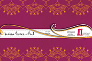 Indian Saree Paper Pack Pink, a Pattern Graphic by InkBite Designs (Thumbnail 4 of 4)