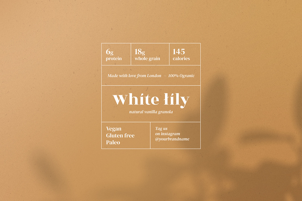 Line floral logo kit. Organic labels, a Branding & Logo Template by Kate Macate (Photo 8 of 13)