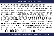 TYPEFACE Barrierefrei Sans VARIABLE, a Sans Serif Font by Typo Graphic Design (Thumbnail 9 of 9)
