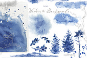 Winter Woodland Watercolor, an Animal Illustration by Cat In Colour (Thumbnail 11 of 12)