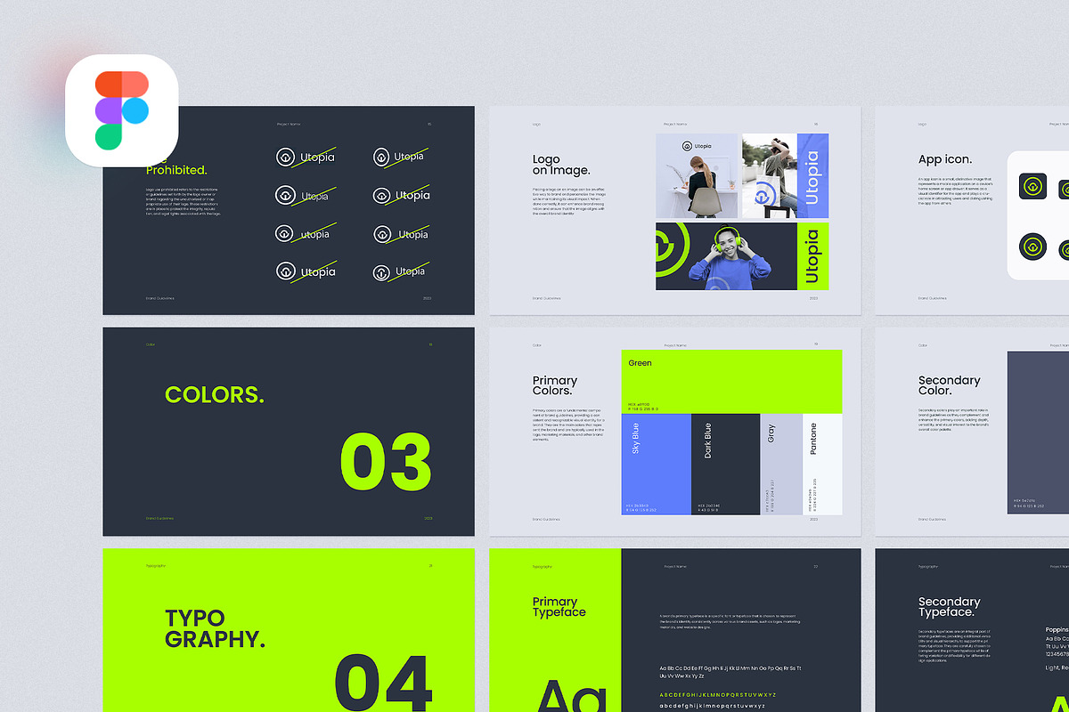 Brand Guidelines Figma template
