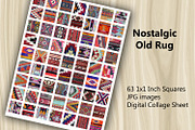 Collage Sheet - Nostalgic Old Rug, a Print Template by Kseniya-Omega (Thumbnail 1 of 3)