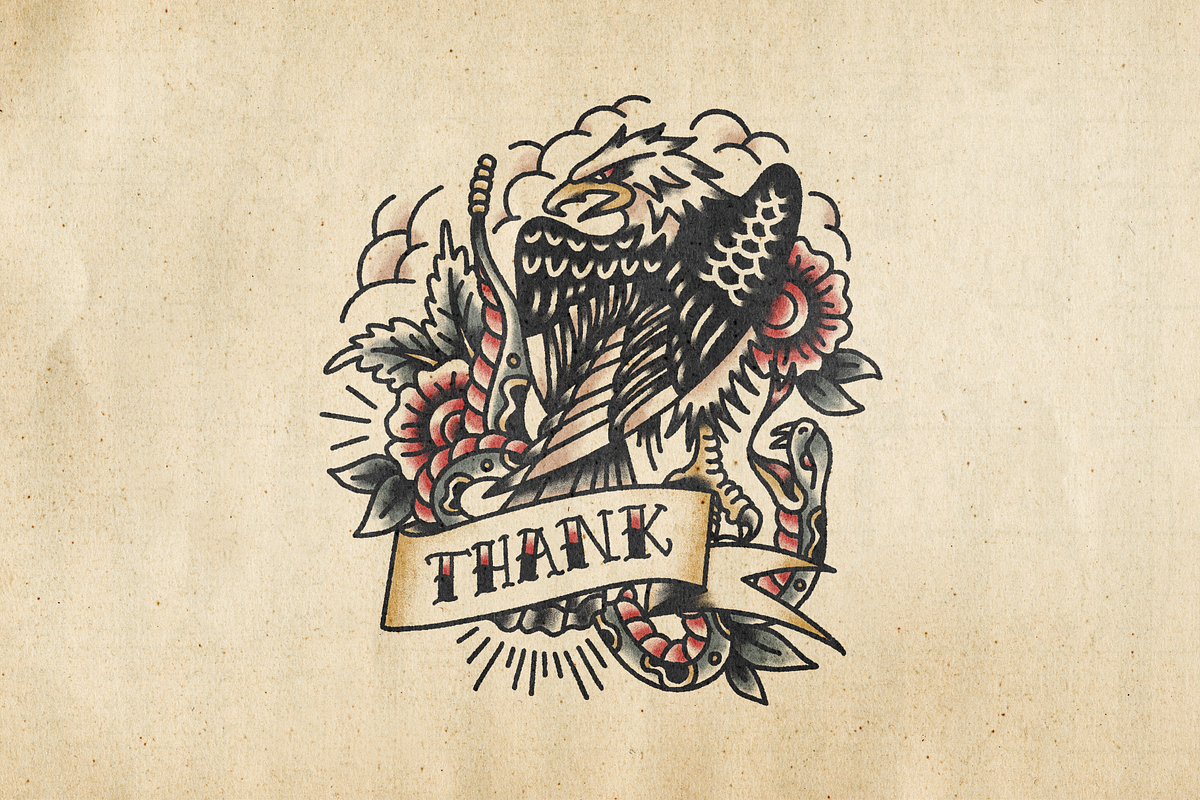 FLASH TATTOO BRUSHES BY SHAKA, a Brush Add-On by SHAKA (Photo 5 of 5)