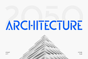 Aquarium - Modern Futuristic Font, a Sans Serif Font by Hamz Studio (Thumbnail 6 of 15)