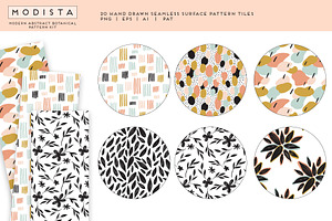 Modista Abstract Botanical Patterns