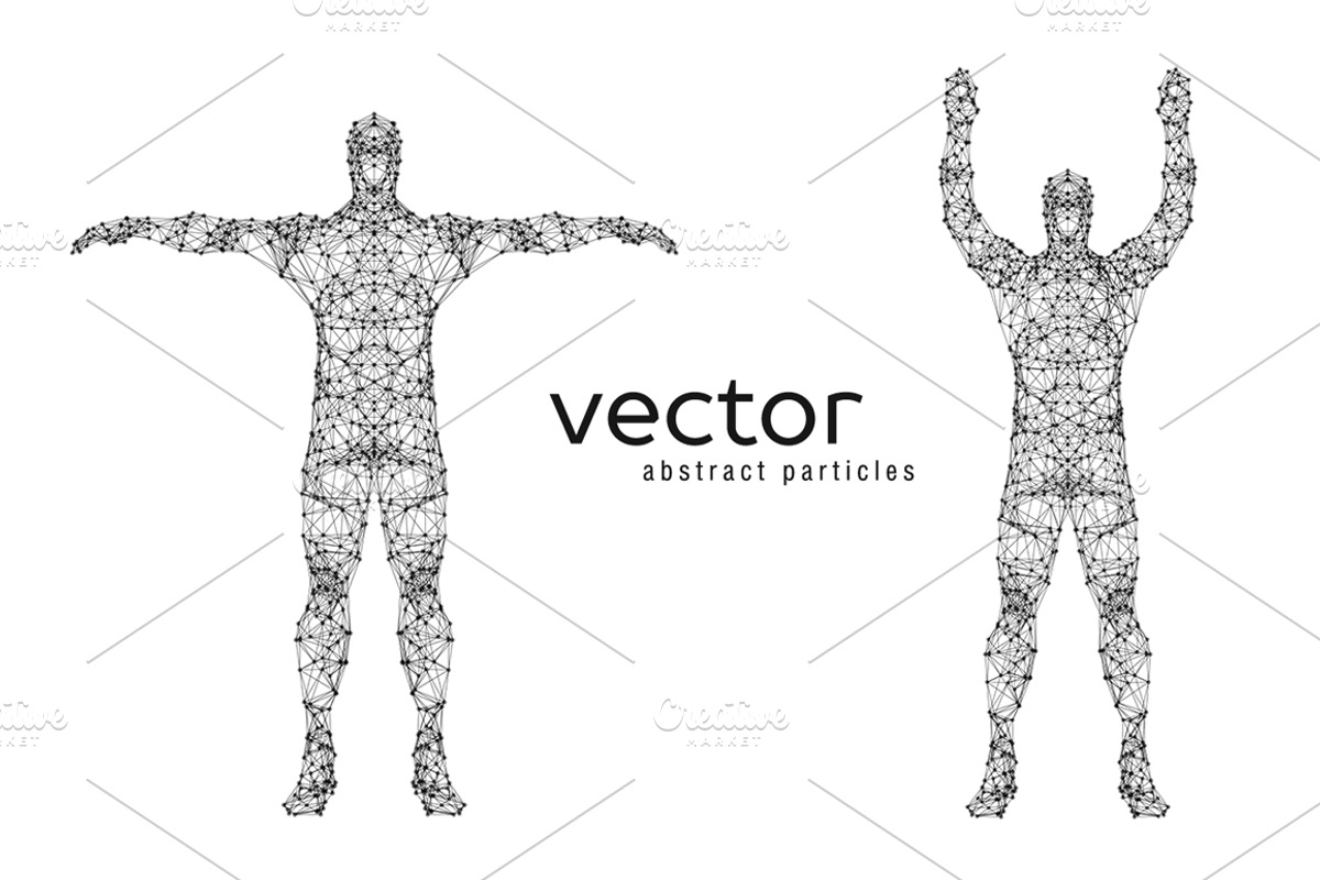 Vector illustration of male body, a Technology Illustration by Julvil (Photo 1 of 3)