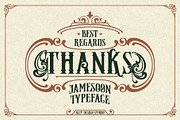 Jamesoon Victorian Typeface, a Serif Font by alit design (Thumbnail 17 of 17)