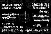 Emilly Stories, a Script Font by Atj.std (Thumbnail 6 of 7)