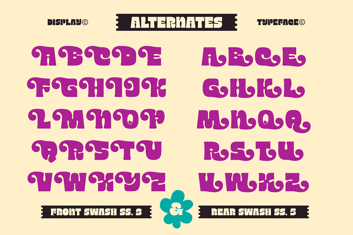 Kroogy Mice Typeface, a Sans Serif Font by alit design (Photo 13 of 21)