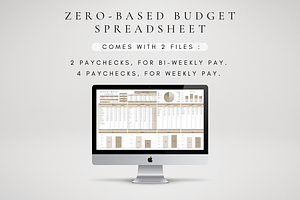 Digital Zero-Based Budget Template