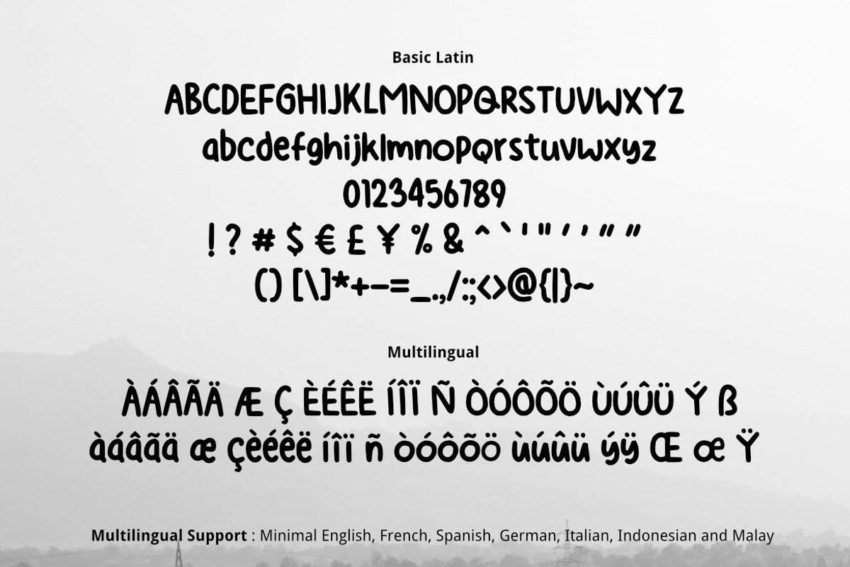 Red Angus Font, a Sans Serif Font by YandiDesigns (Photo 2 of 4)