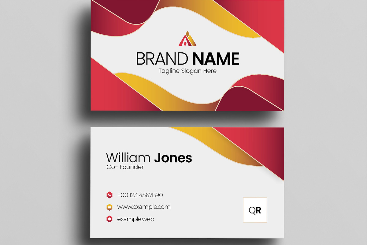 Business Card Template, a Business Card Template by MightyDesign (Photo 3 of 6)