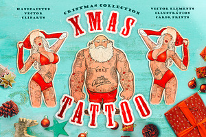 Cristmas collection: Xmas tattoo