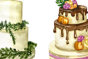 Wedding Clipart, Wedding Invitation, a Background Graphic by Fresh art by Larysa (Thumbnail 4 of 4)
