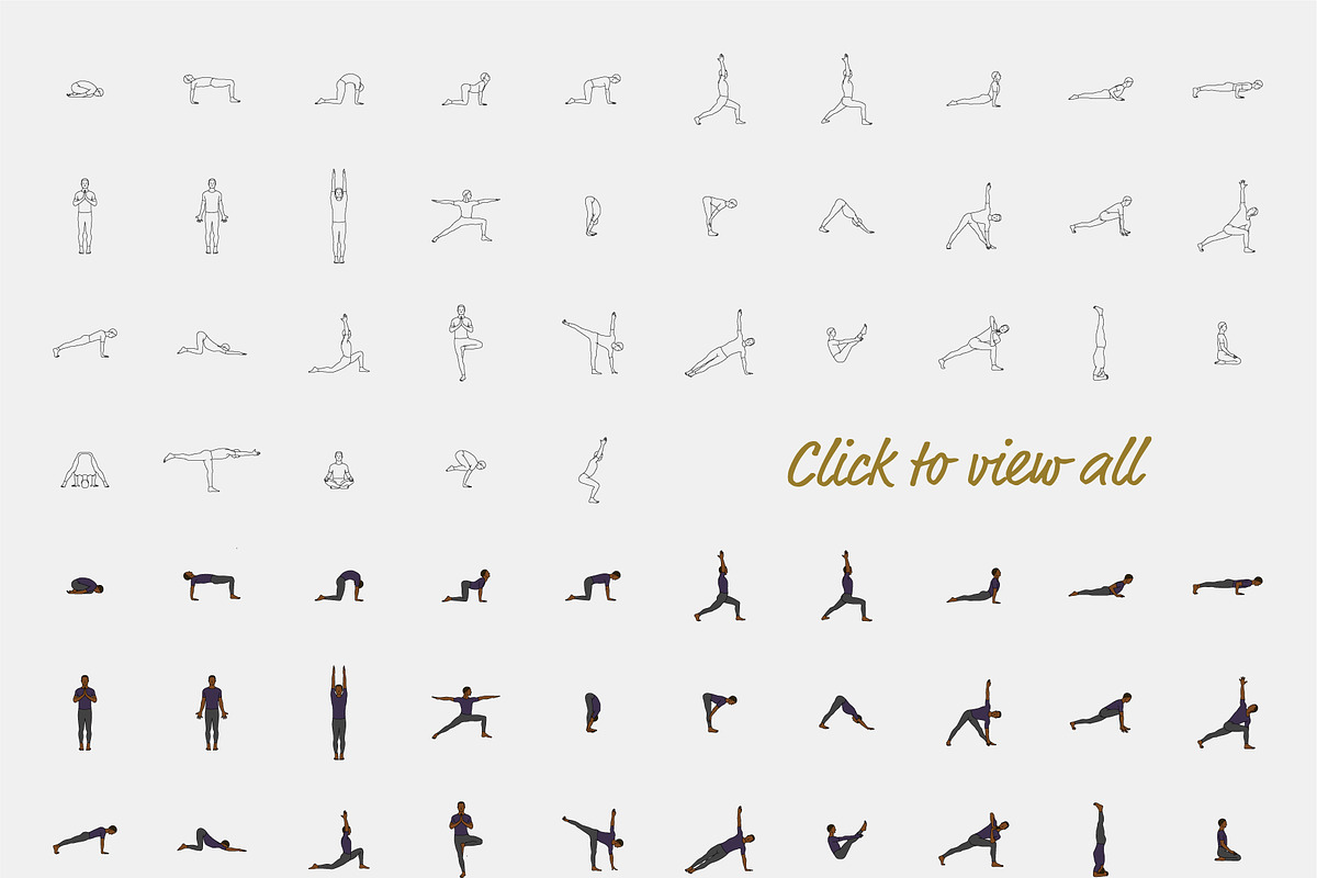 35 Male Yogis, an Illustration by pkahraman (Photo 3 of 3)