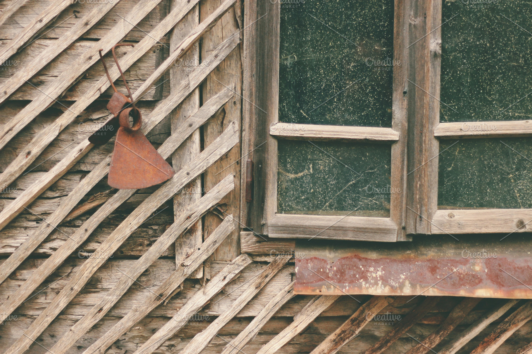 Old barn window 4