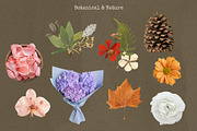 Vintage Scrapbook Collage Elements, an Object Graphic by jessicamdesign (Thumbnail 7 of 9)