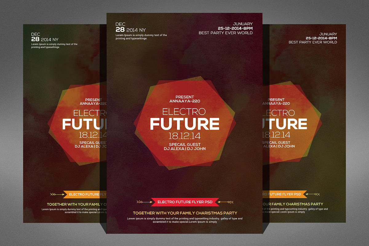 100 Party Flyer Bundle, a Flyer Template by Graphic Templates (Photo 5 of 101)
