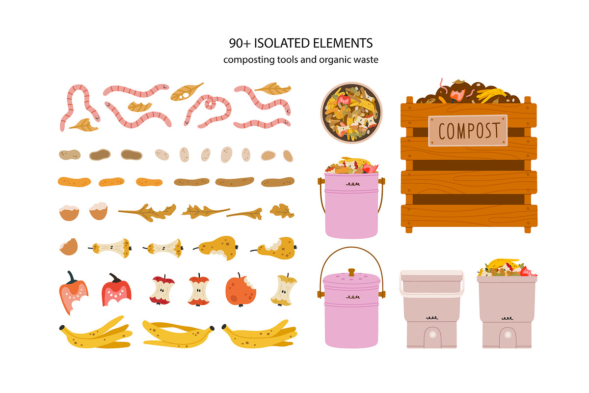 Eco Gardening. Composting., a Seasonal Illustration by Sweet Corner (Photo 7 of 12)