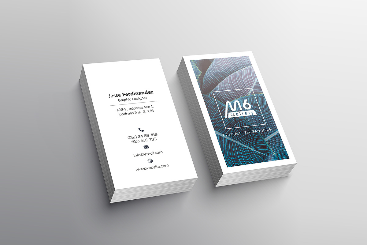 Unique 50 Business Card Bundle, a Business Card Template by M6 Gallery (Photo 100 of 151)