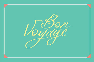 Bon Voyage