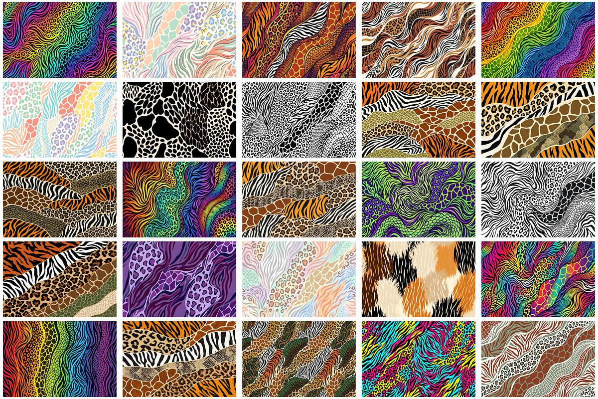Wildlife Skin Digital Paper, a Background Graphic by Forhadx5 (Photo 4 of 12)