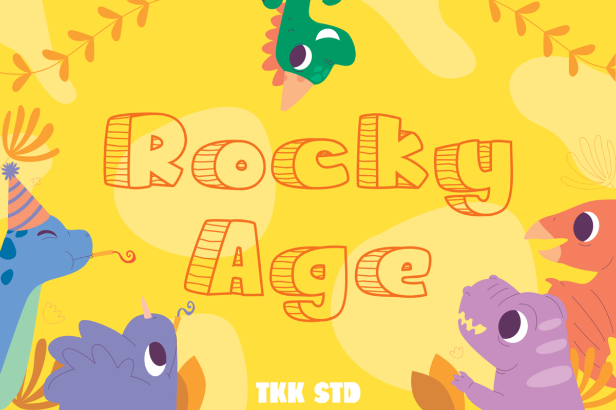 Kids Font Bundle V2 - SALE, a Sans Serif Font by tokokoo (Photo 21 of 24)