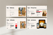 Brand Guideline InDesign Template, a Presentation Template by Work_Stock (Thumbnail 5 of 6)