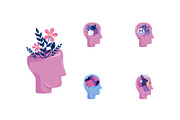 Psychology Illustration Set, a Templates & Theme by studiogstock (Thumbnail 3 of 3)