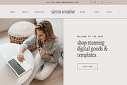 Sierra Coaching Wix Website Template, a Wix Template by Studio Luxe Creative (Thumbnail 3 of 7)