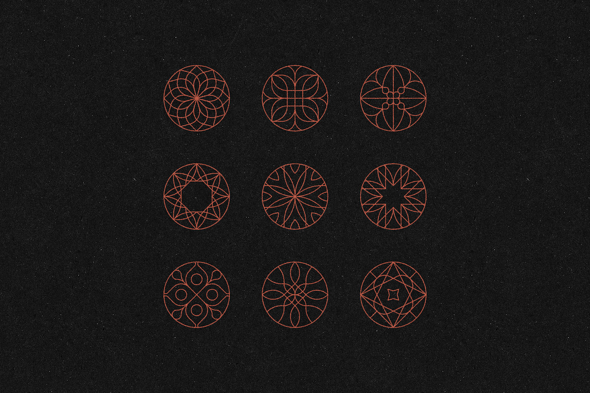 45 VINTAGE ROUND LOGOS, an Object Graphic by 2DFUNS (Photo 3 of 8)