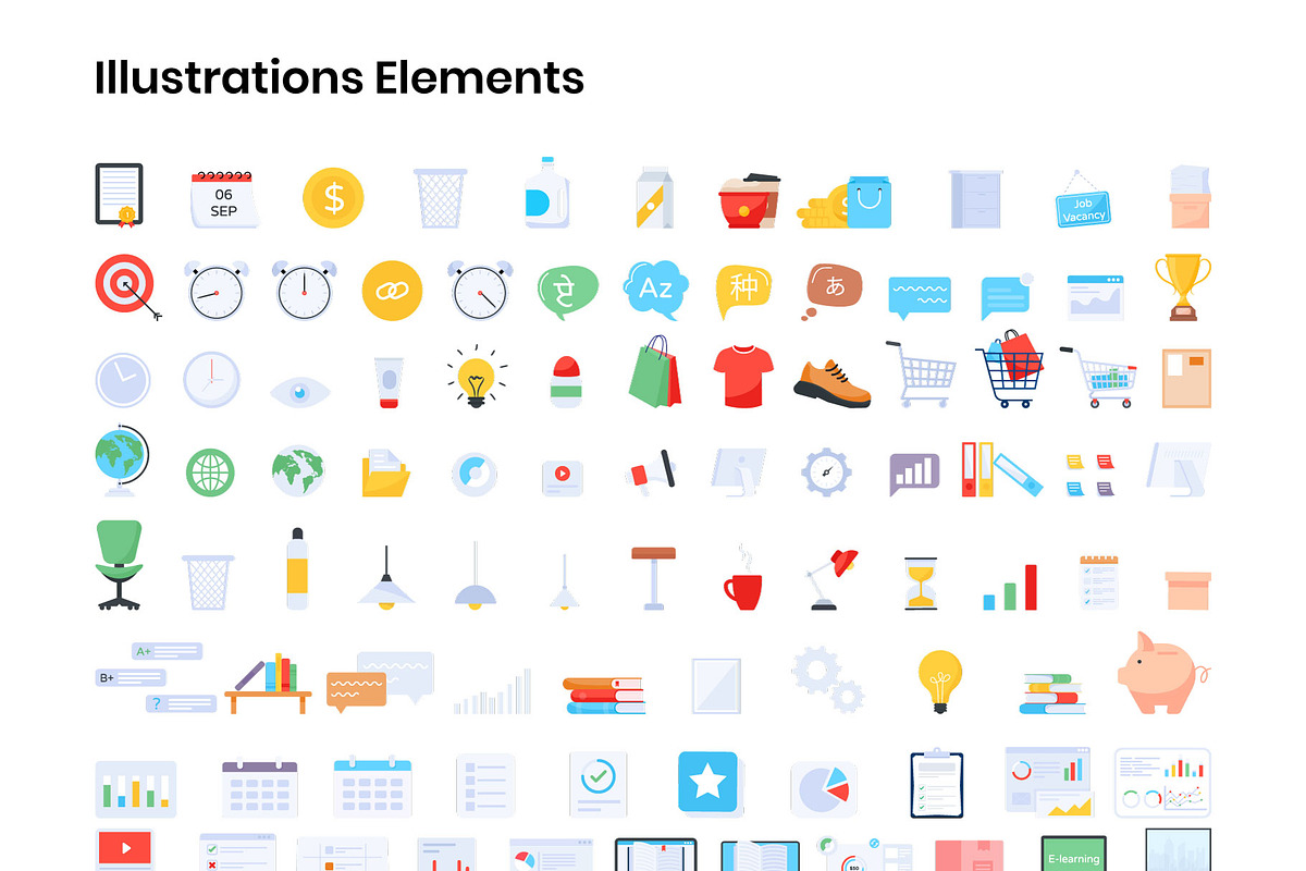 350+ Illustrations Pack, a Duotone Icon by Brickclay (Photo 23 of 24)