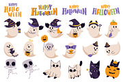 Halloween spooky collection, a Seasonal Illustration by Vectorwins Premium Shop (Thumbnail 2 of 4)