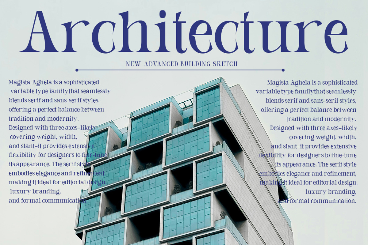 Magista Aghela (8 Style Font), a Serif Font by IM Studio (Photo 4 of 12)