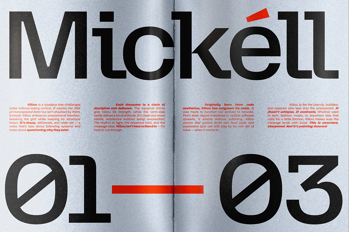 Killou, a Sans Serif Font by Sryga (Photo 2 of 8)