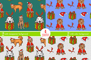 Vector collection Year Of The Dog, an Illustration by AnnieDove (Thumbnail 5 of 6)