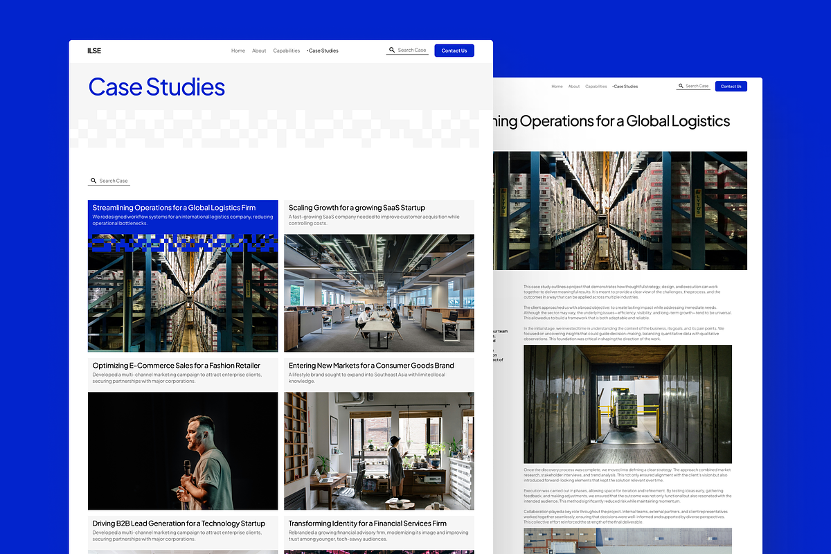 Consulting Firm Figma Template preview 3