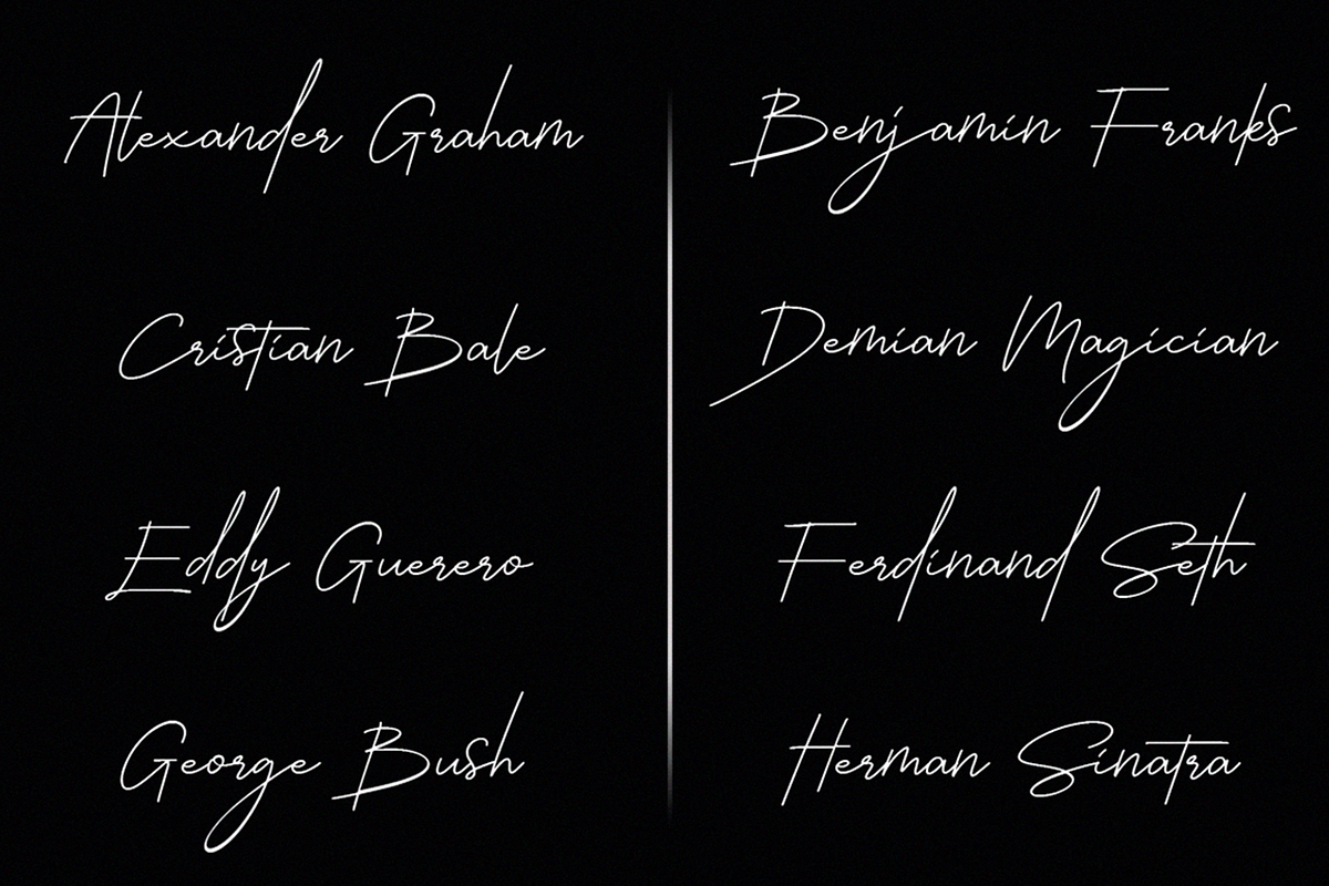 Callifornia | Handwritten Signature, a Script Font by Ardana Creative (Photo 5 of 13)