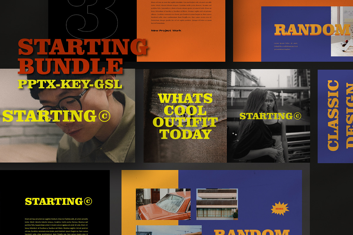 Starting Presentation Template, a Presentation Template by Yo Slide