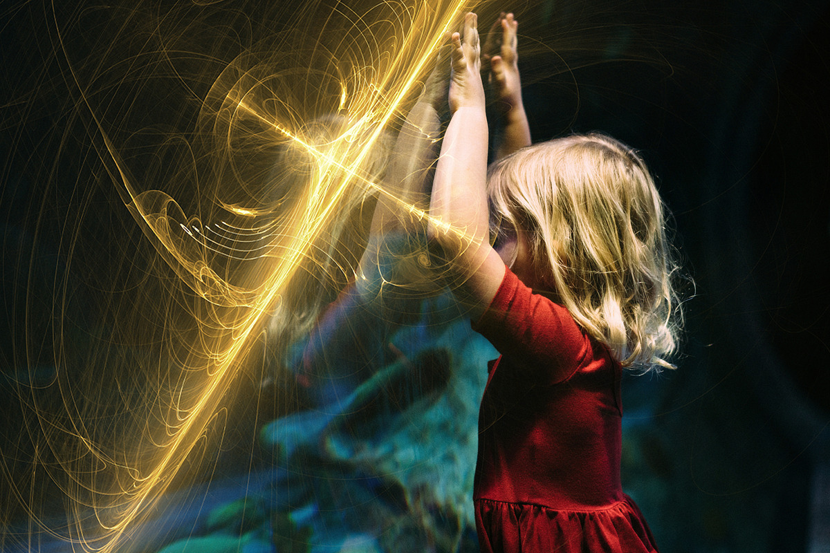 50 Mystical Gold Light Overlays preview 4
