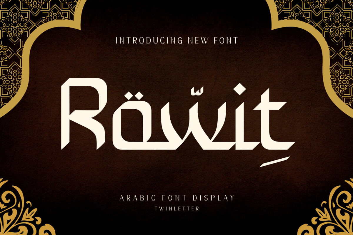 Rowit, a Serif Font by twinstd (Photo 1 of 12)