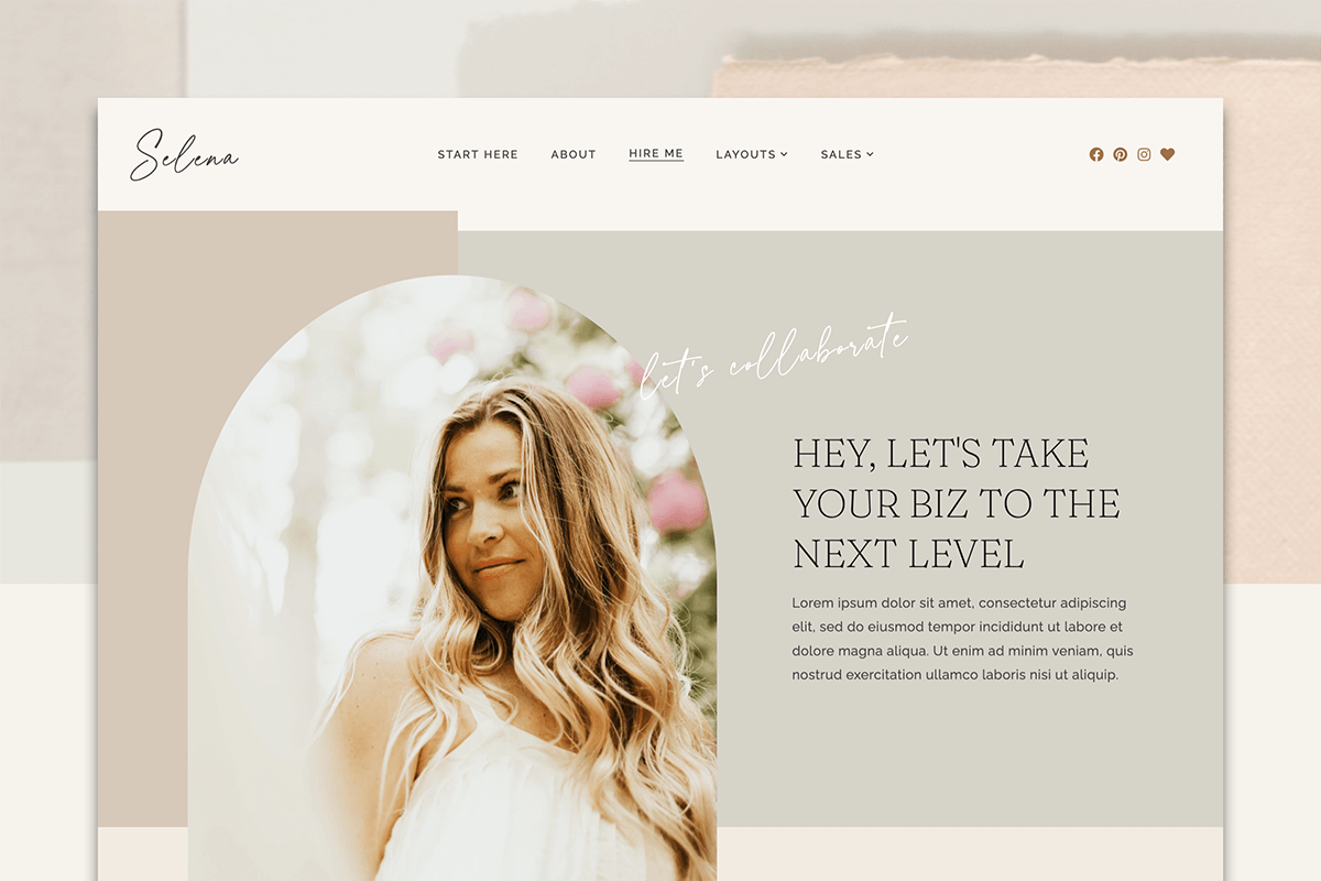 Selena - With Elementor Pro, a WordPress Template by Pix & Hue (Photo 2 of 3)
