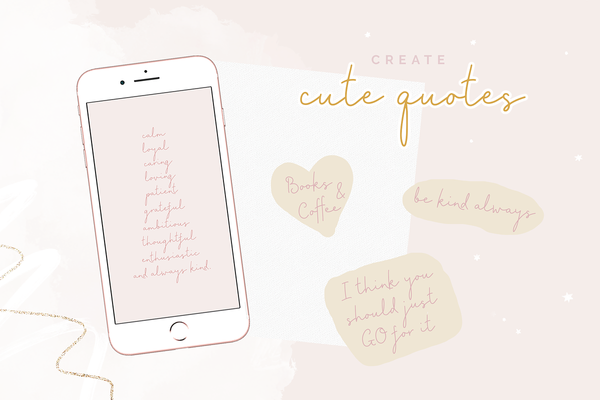 Passion Script Font preview 4