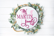Family Monogram Bundle, an Illustration by OldMarket Designs (Thumbnail 8 of 11)